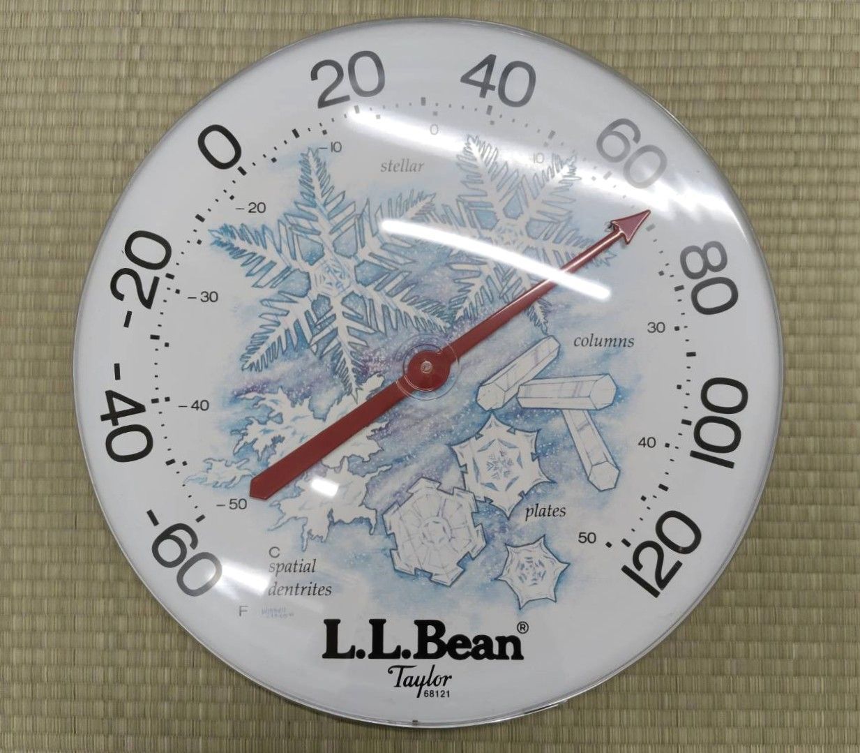 【未使用】L.L.Bean エルエルビーン 温度計　46㎝　1994年