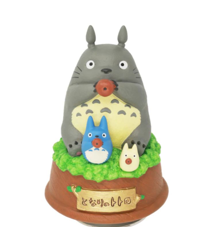 となりのトトロ 磁器オルゴール トトロ ホーホー スタジオジブリ 新品