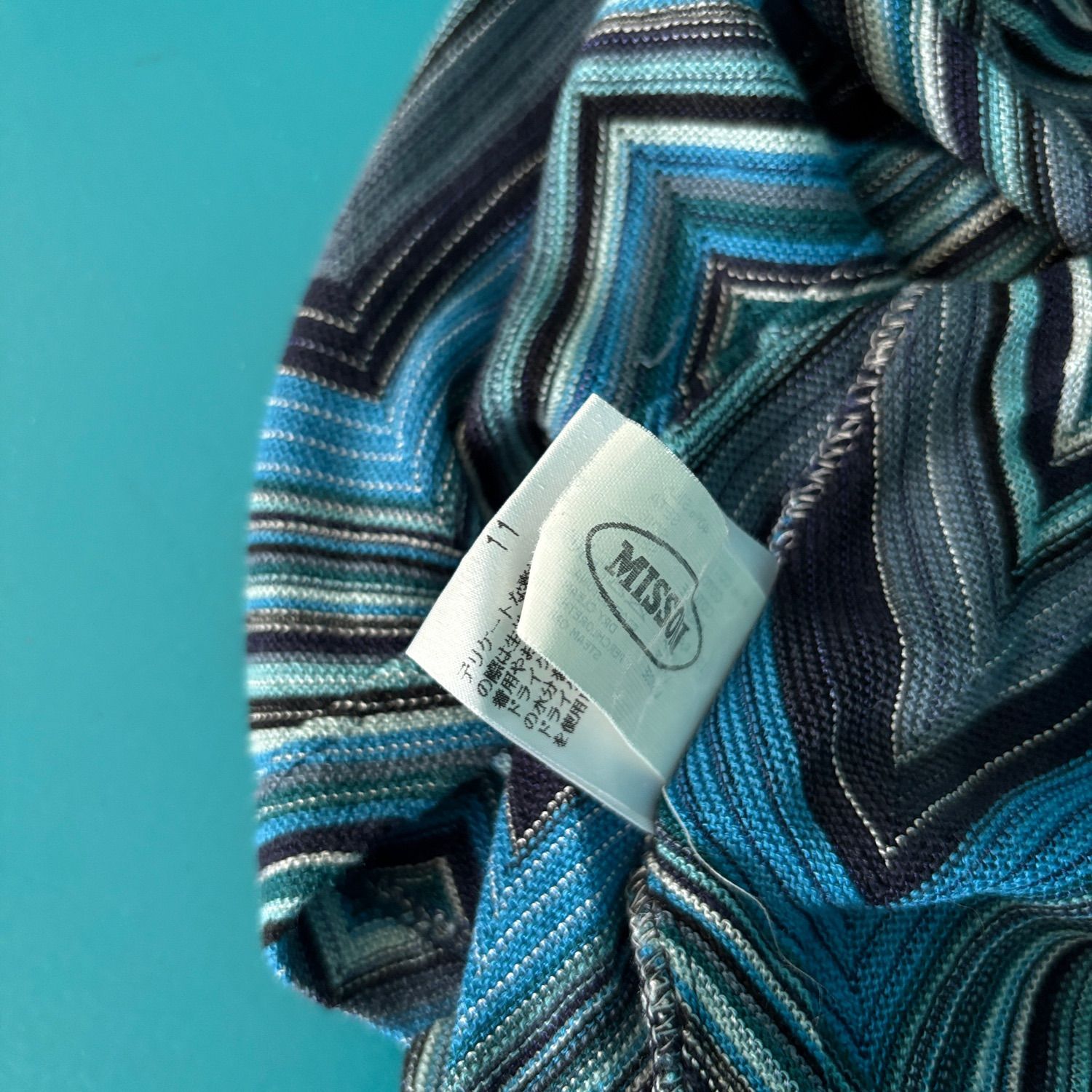 1333【世界限定150着】MISSONI ミッソーニ 半袖ニット シルク混 サイズ