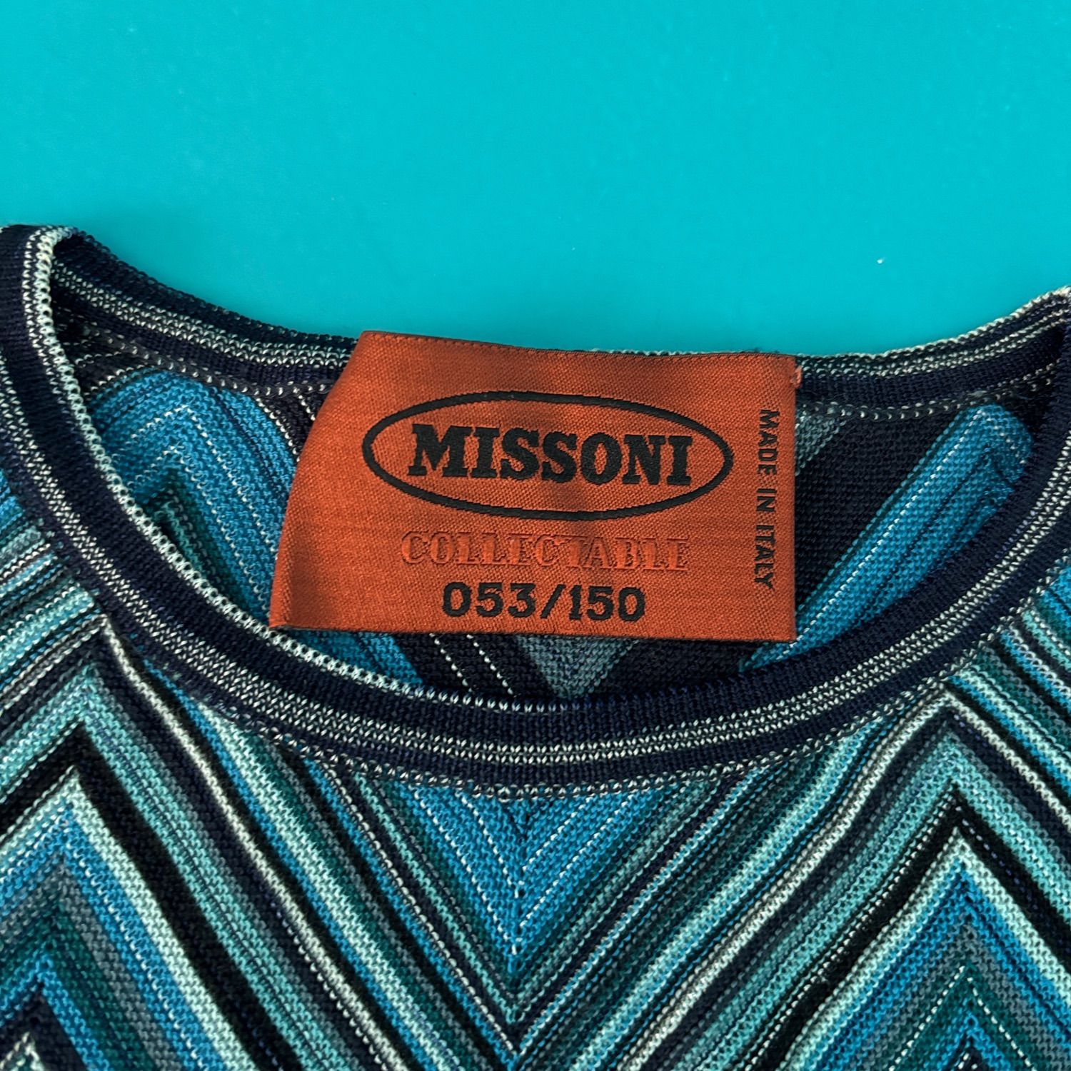 1333【世界限定150着】MISSONI ミッソーニ 半袖ニット シルク混 サイズ