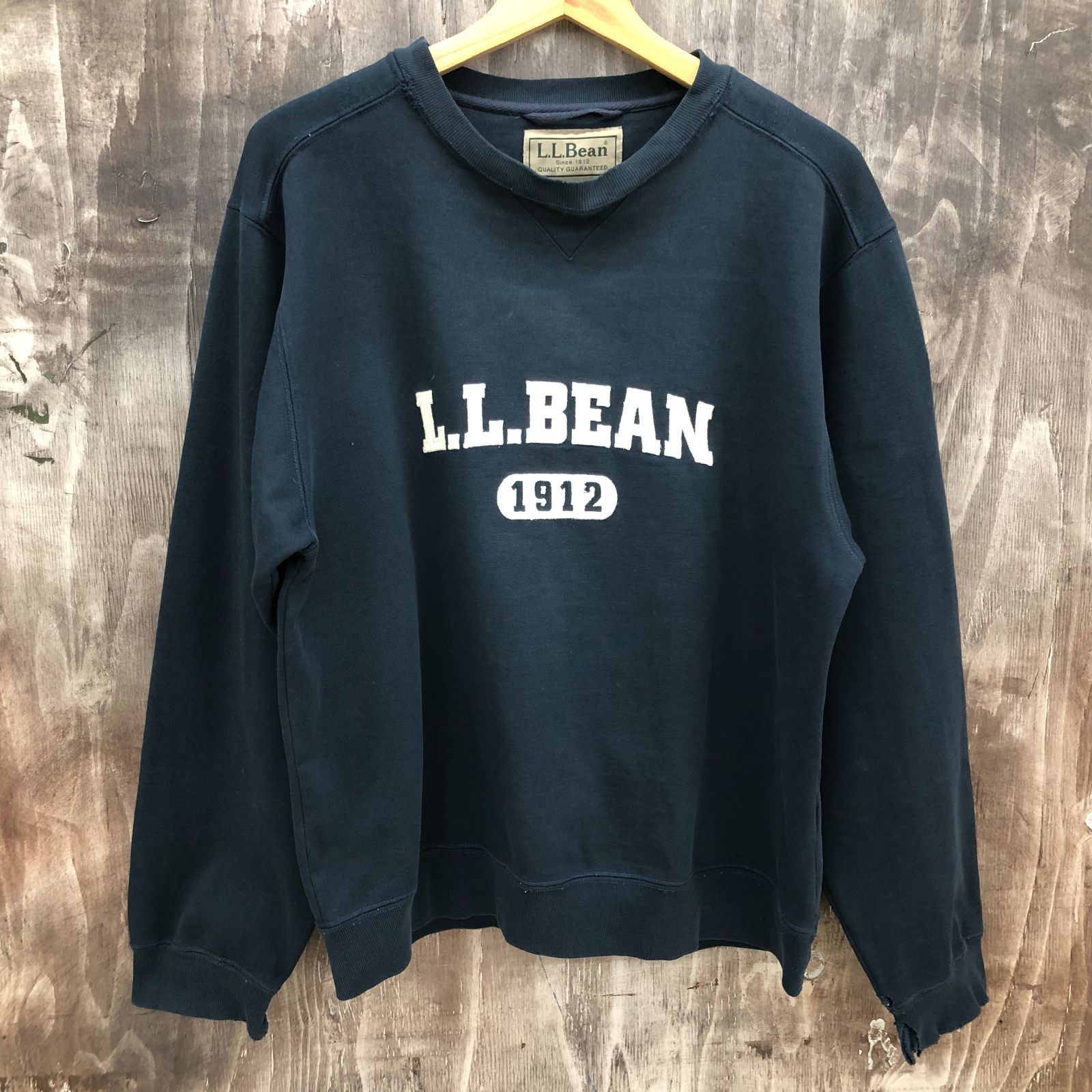 JAPAN l.l.bean スウェット ネイビー ロゴ S EDITIONスミスフィールド 
