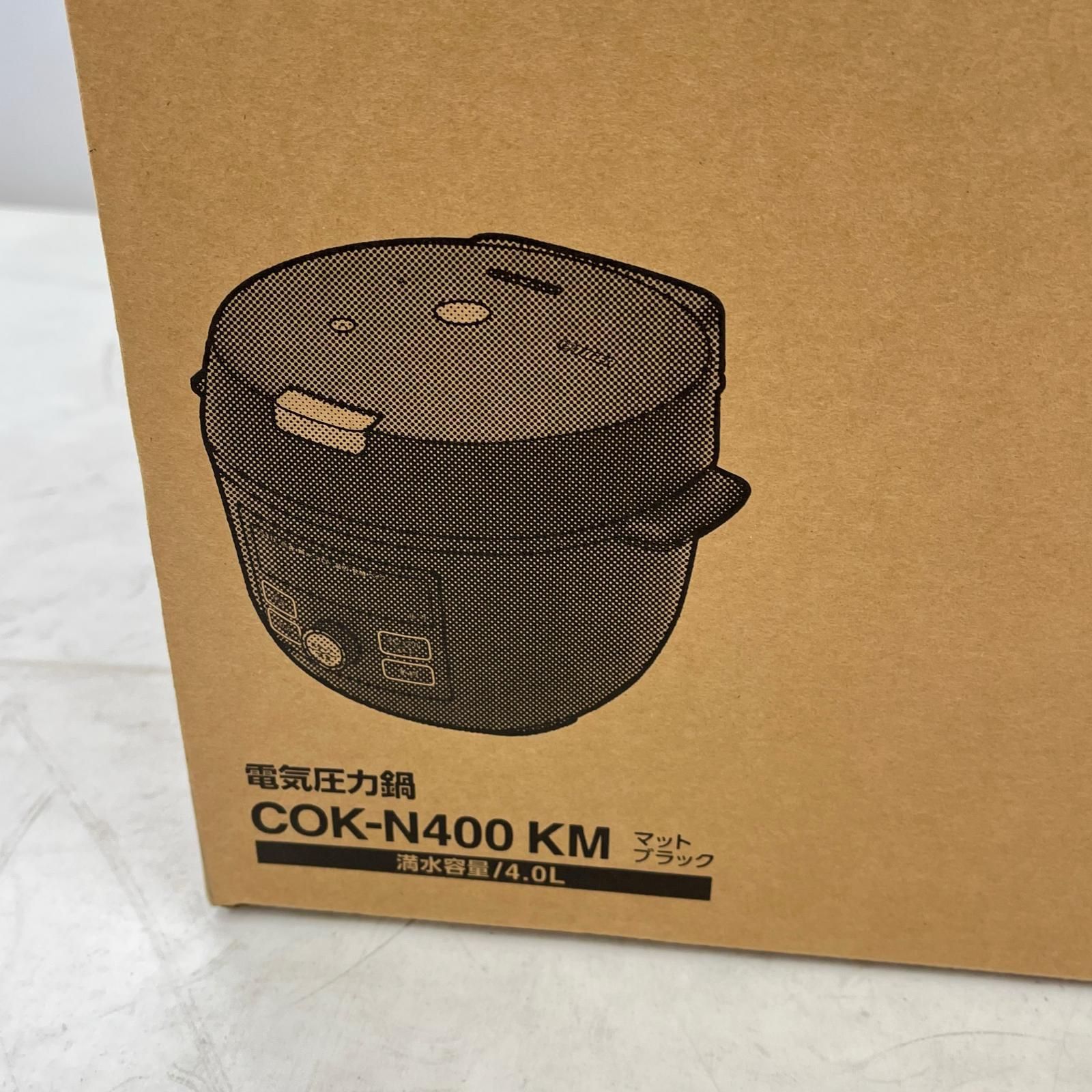 ◇◇Tiger タイガ 電気圧力鍋 2024年製 満水容量4L COK-N400KM マット 