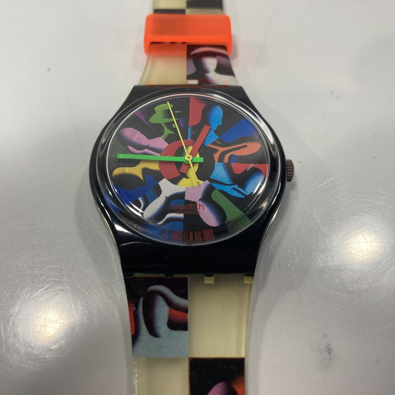 未使用保管品 Swatch スウォッチ GB156 腕時計 箱付き ヴィンテージ