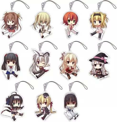 中古】雑貨 全11種セット 「ゆずソフト ぺたん娘トレーディング