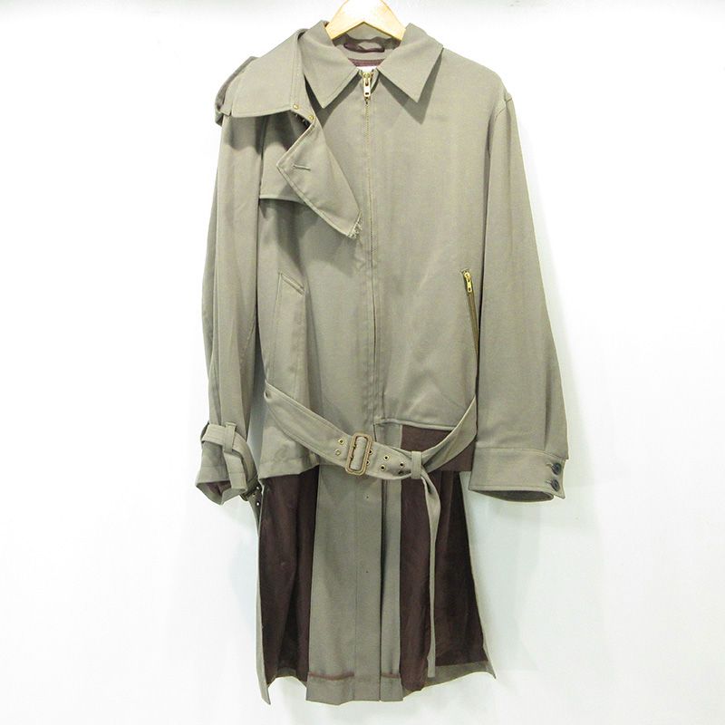 三重本店】 中古 kolor | カラー T/Wサージコート 再構築