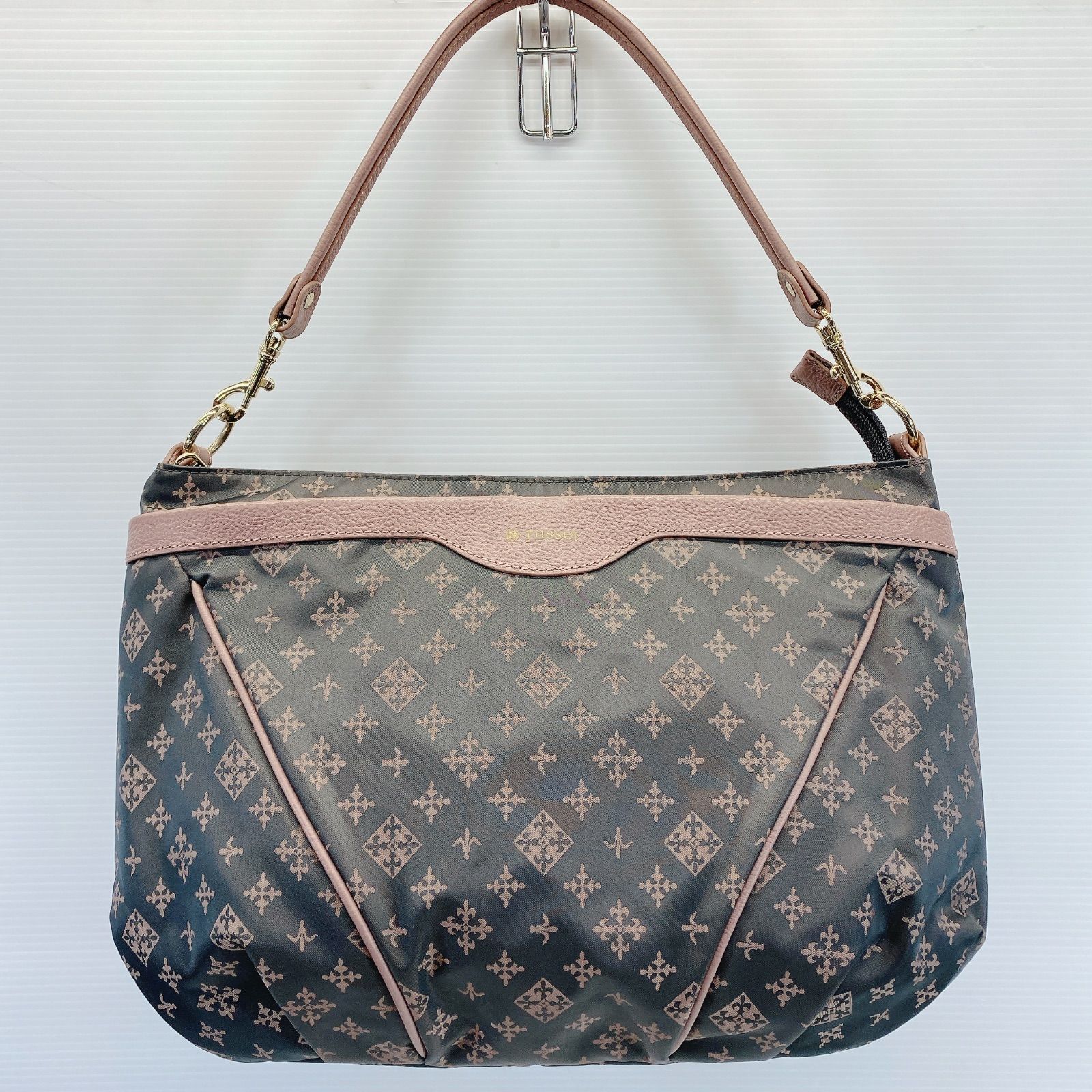 □russet ラシット 2Wayショルダーバッグ モノグラム柄 ナイロン 