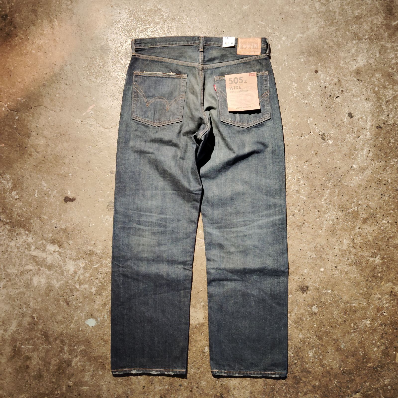 EDWIN 505Z WIDE STRAIGHT W34 L32 エドウィン E50540-126 ワイド