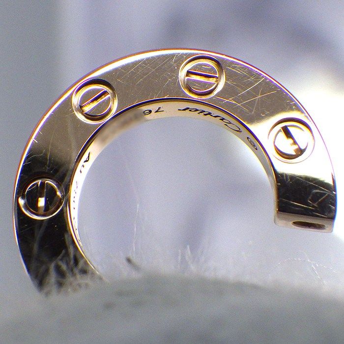カルティエ Cartier シングルピアス ラブ フープ B8301422 オンライン