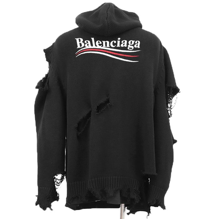 美品】BALENCIAGA バレンシアガ ニット サイズ S メンズ 美品】BALENCIAGA バレンシアガ ニット サイズ S メンズ