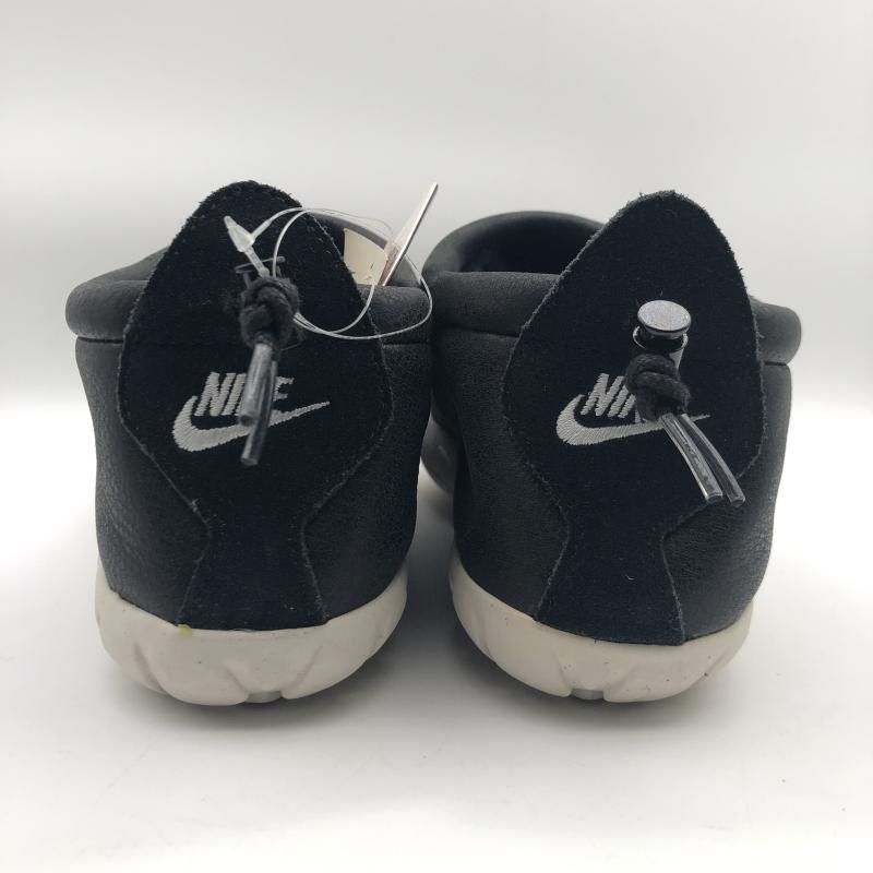 中古】NIKE AIR MOC BOMBER 27cm 862439-001 シューズ ブラック ナイキ