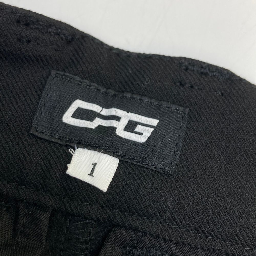 サイズ：1 CPG GOLF シーピージーゴルフ  ストレッチ ロングパンツ ラインストーン  ブラック系 [240101625749] ゴルフウェア レディース ストスト サイズ：1 CPG GOLF シーピージーゴルフ ストレッチ ロングパンツ