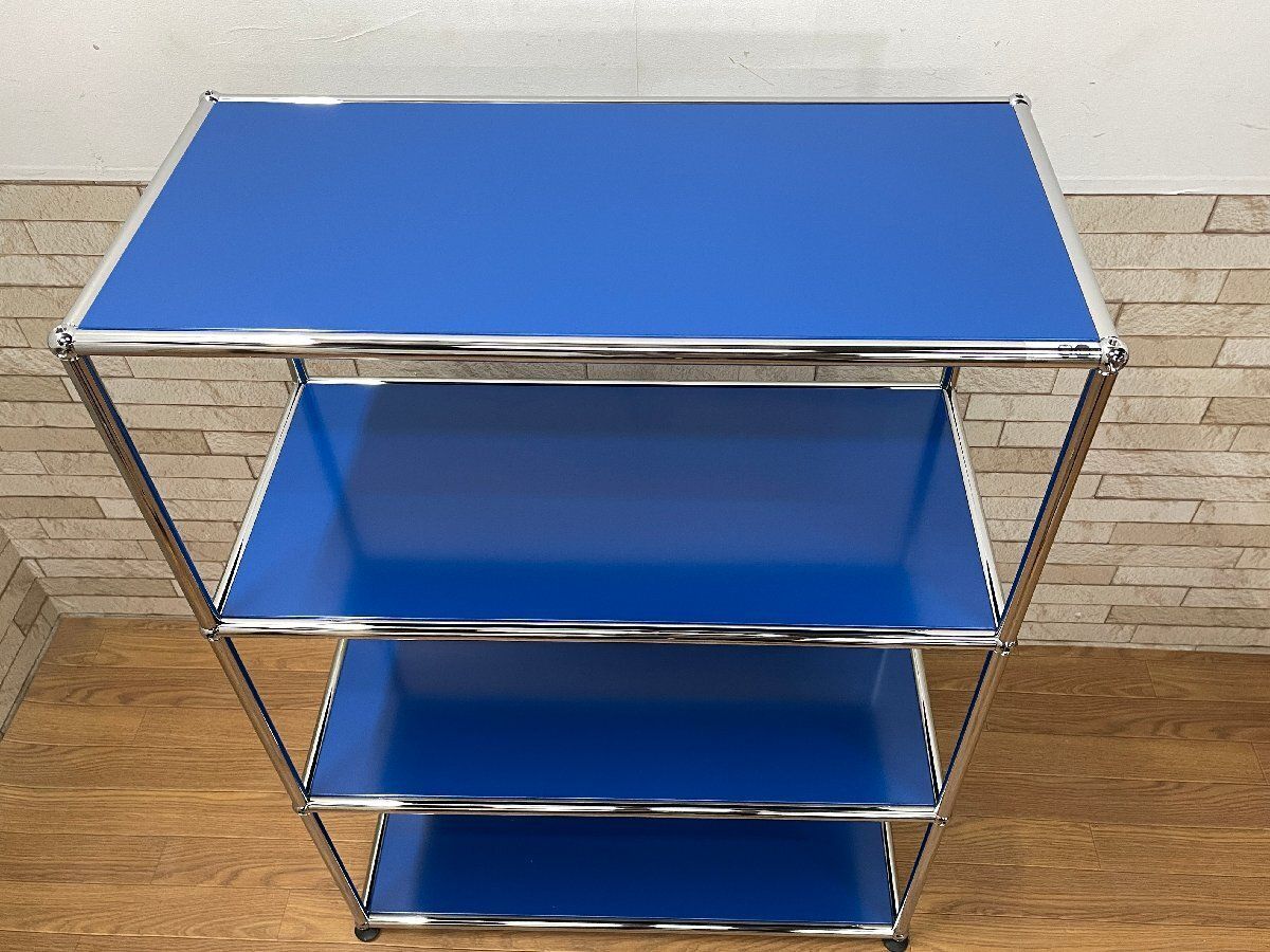 ○未使用保管品 USM Haller USMハラーシステム 1列3段 キャビネット