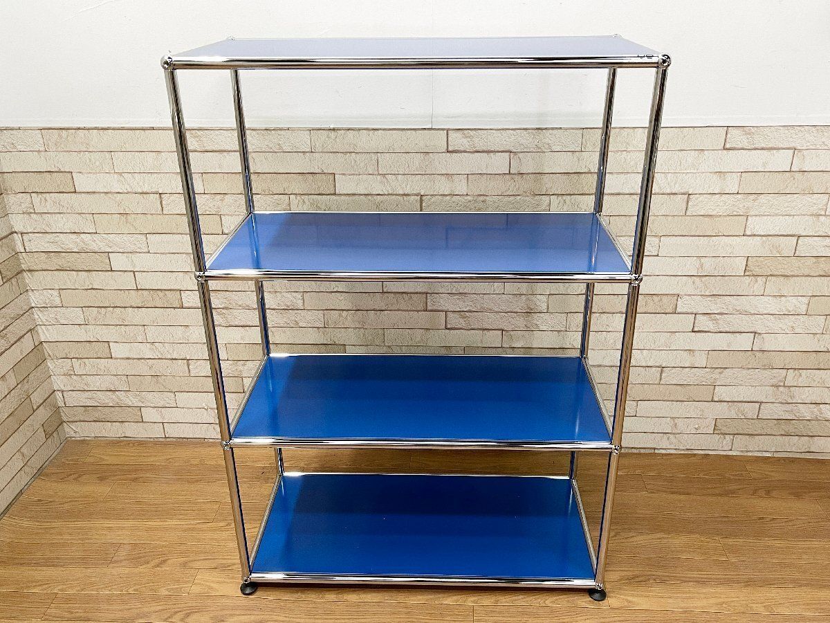 ○未使用保管品 USM Haller USMハラーシステム 1列3段 キャビネット