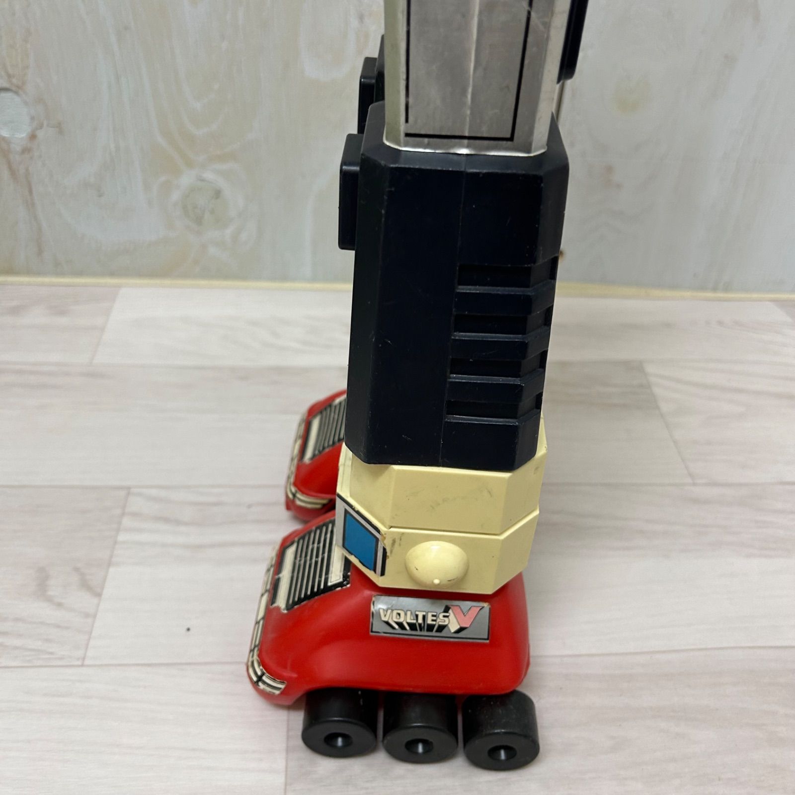 60cm 新品 超電磁マシーン ボルテスV スーパージャンボ ソフビ　ポピー 激レア！ ジャンボマシンダー ボルテスV 60cm ソフビ ポピー 当時物