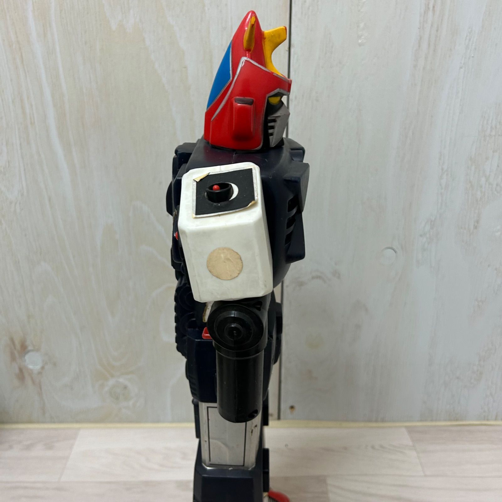 激レア！ ジャンボマシンダー ボルテスV 60cm ソフビ ポピー 当時物