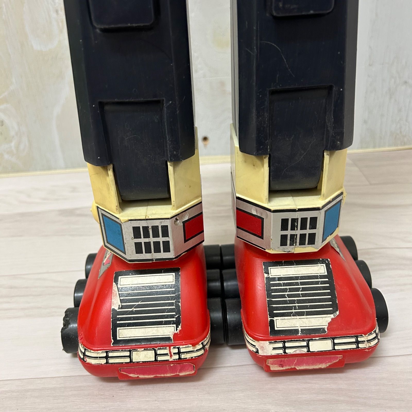 激レア！ ジャンボマシンダー ボルテスV 60cm ソフビ ポピー 当時物