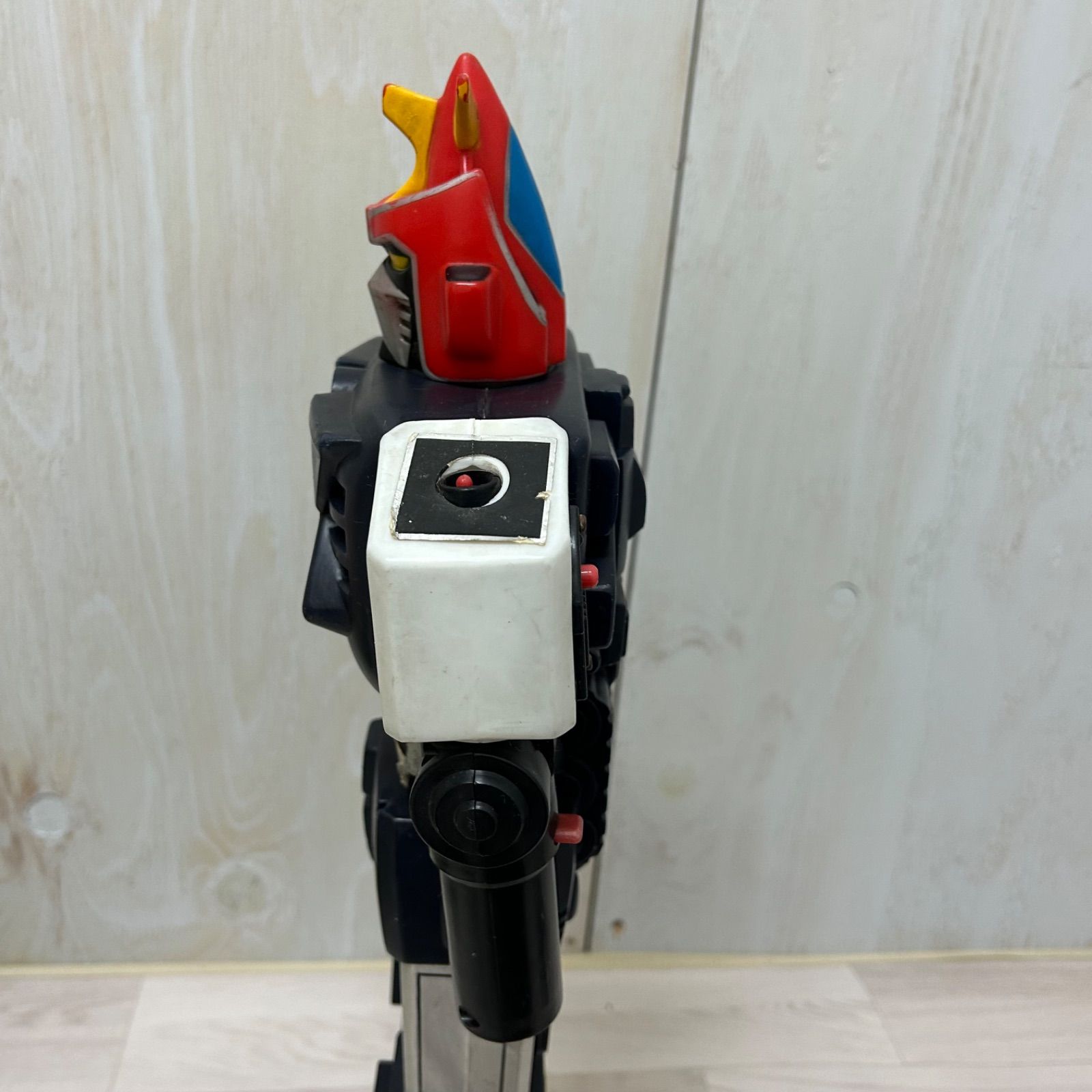 激レア！ ジャンボマシンダー ボルテスV 60cm ソフビ ポピー 当時物