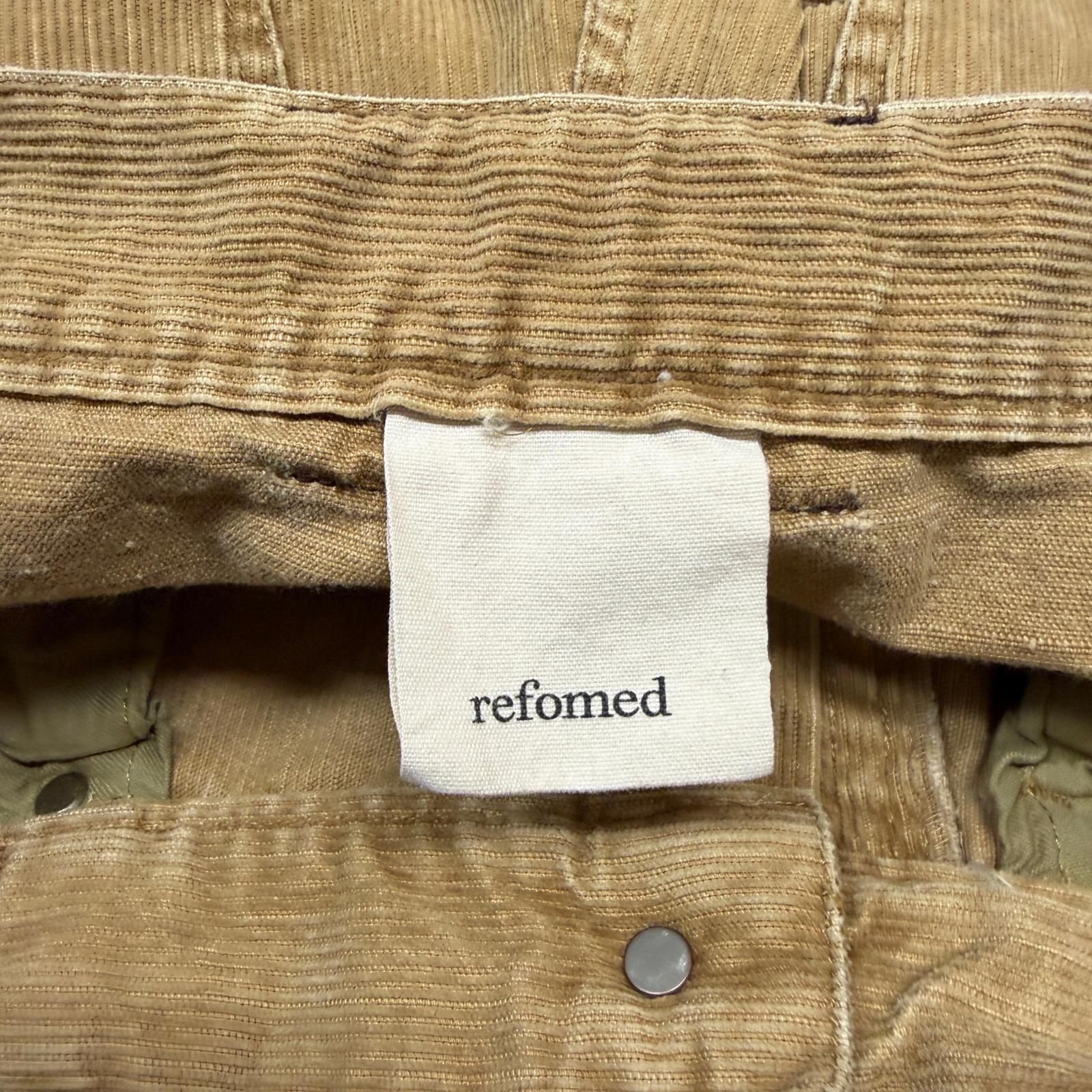 未使用 refomed NEXT MAN CORDS PANTS ネクストマンコーデュロイパンツ リフォメッド REPT-052 ベージュ 3 （10532M） 未使用 refomed NEXT MAN CORDS PANTS ネクストマンコーデュロイパンツ