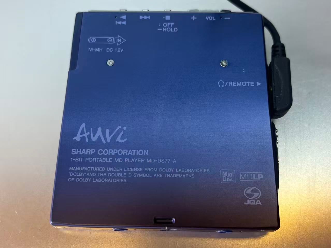 SHARP シャープ MDプレーヤーMD-DS77ー1 - メルカリ