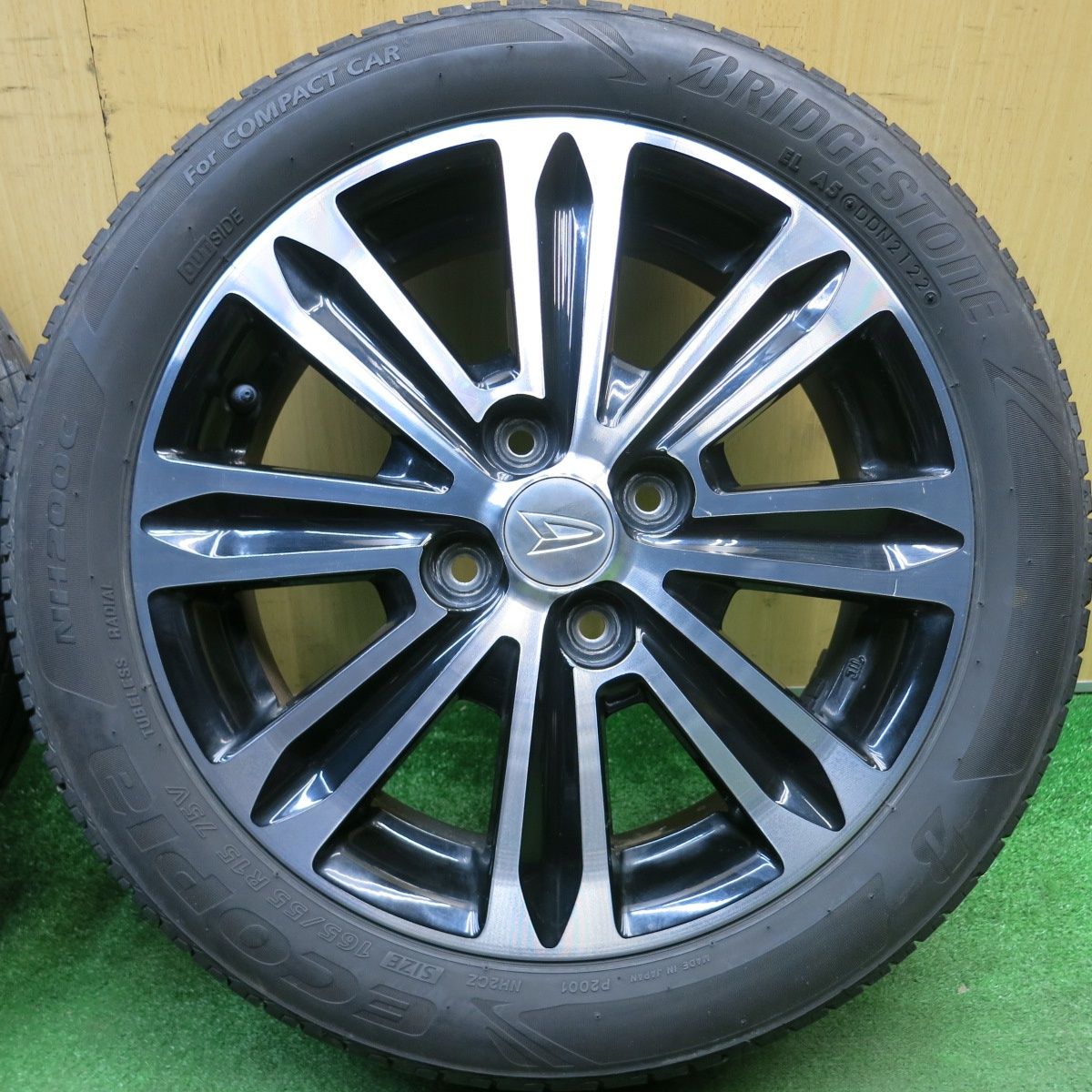 バリ溝！22年！8.5分☆ダイハツ LA600S タント カスタム 純正 165 