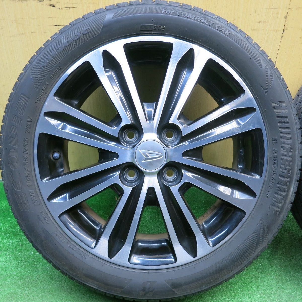 バリ溝！22年！8.5分☆ダイハツ LA600S タント カスタム 純正 165 