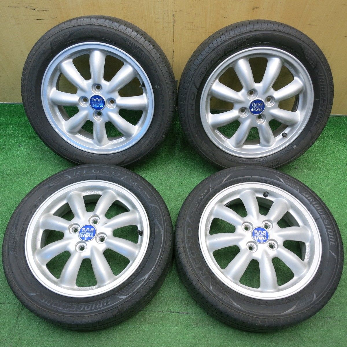 ダイハツ純正 MINILITE / ミニライト 15インチ 4本セット175/55/15 
