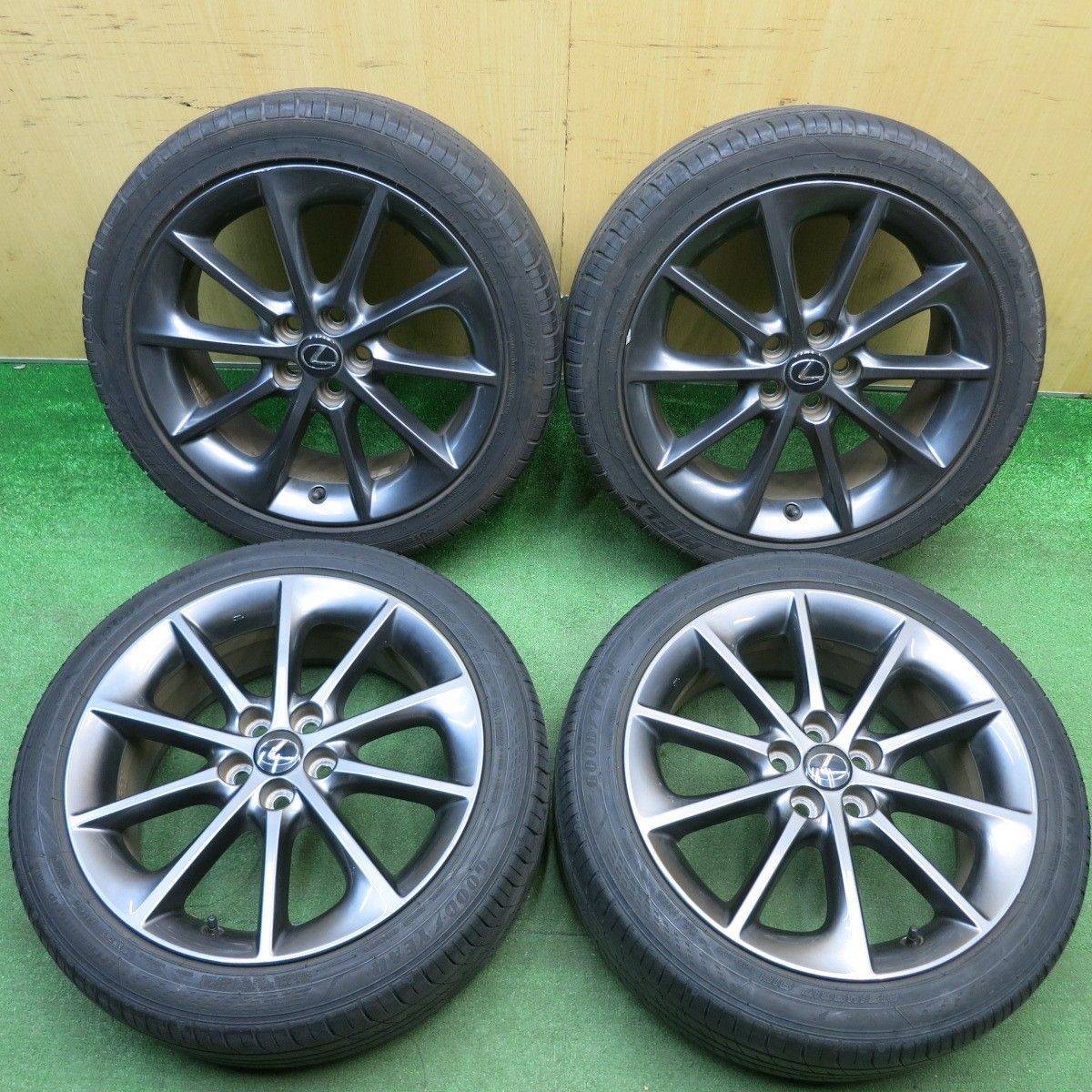 レクサスCT純正ホイール バリ溝 最優良品 希少 レクサス CT F-SPORT 
