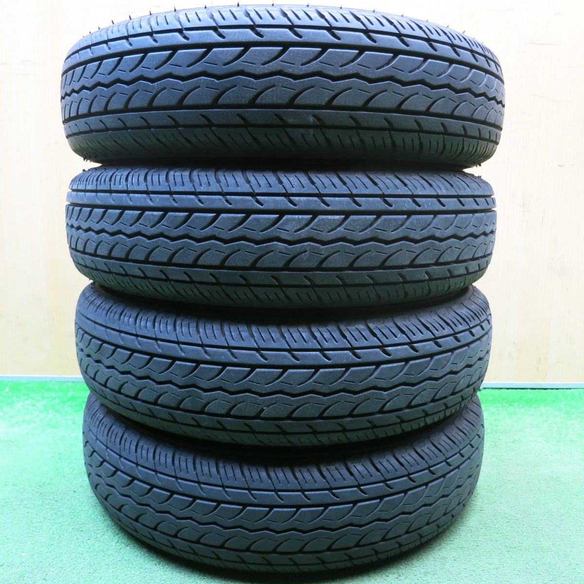 バリ溝！23年！8.5分☆145R12 6PR ヨコハマ JOB RY52 スチール 