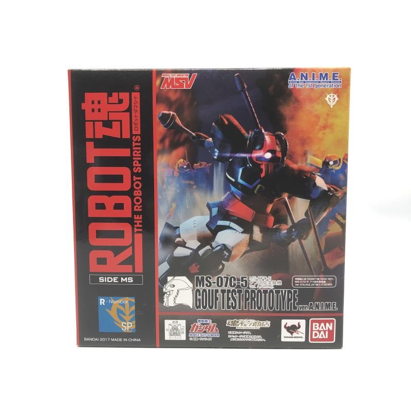 中古】バンダイ ROBOT魂 MS-07C-5 グフ試作実験機 ver. A.N.I.M.E.