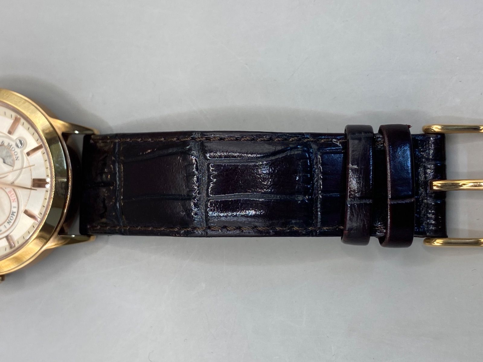 美品] オリエント サン＆ムーン ORIENT SUN & MOON ET0P-D0-B 自動巻 
