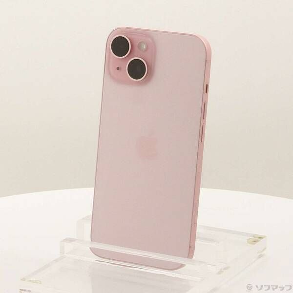 【上美品】Apple iPhone 15 128GB ピンク SIMフリー