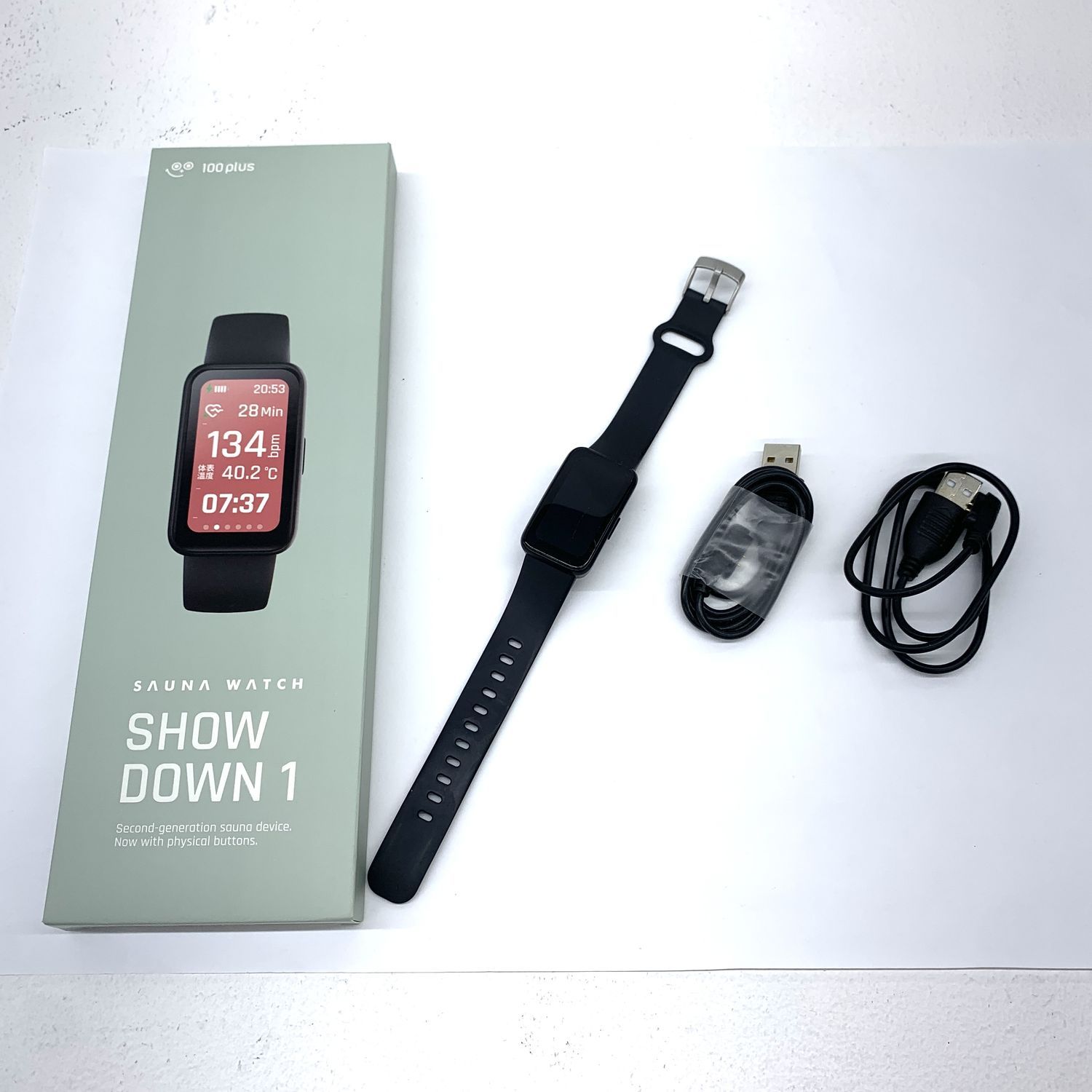 SHOW DOWN 1 スマートウォッチ 割り引き】サウナウォッチ SHOW DOWN1 
