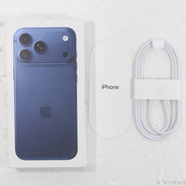 iPhone17 Pro Max 512GB ディープブルー SIMフリー中古 - メルカリ