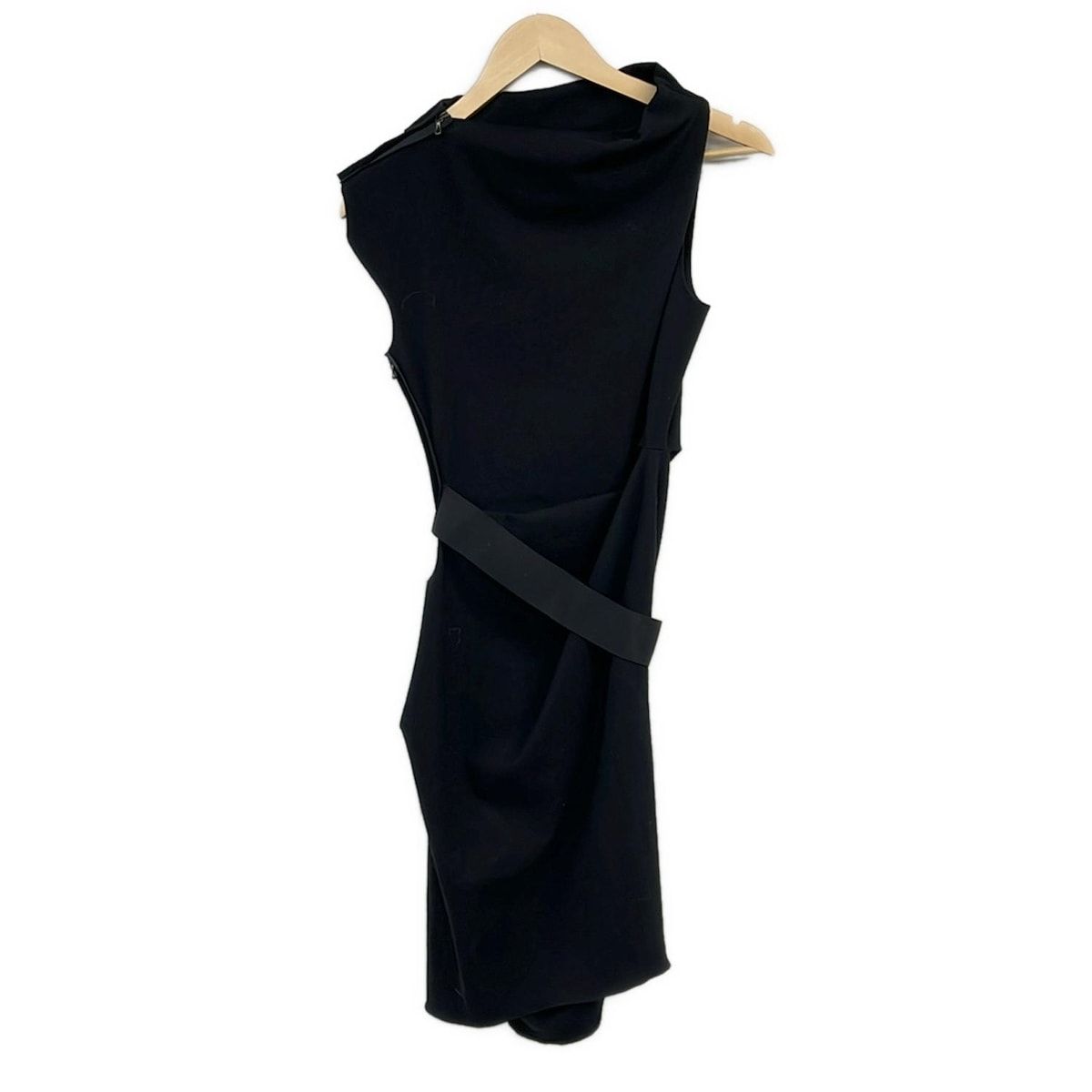 LANVIN ランバン　ノースリーブ　ロングドレス　T34 LANVIN(ランバン) ワンピース サイズT34 レディース - 黒 ノースリーブ