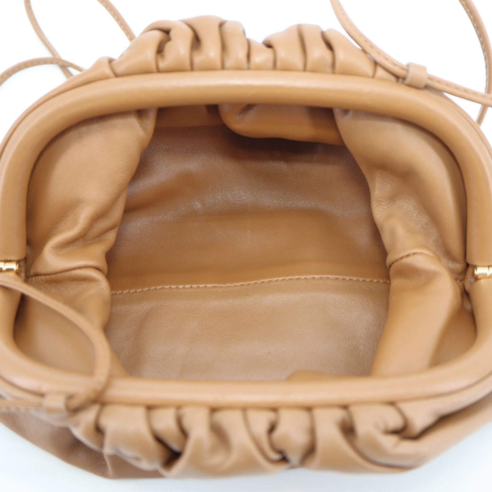 中古】美品 Bottega Veneta Mini The Pouch ヴィンテージ ボッテガ 