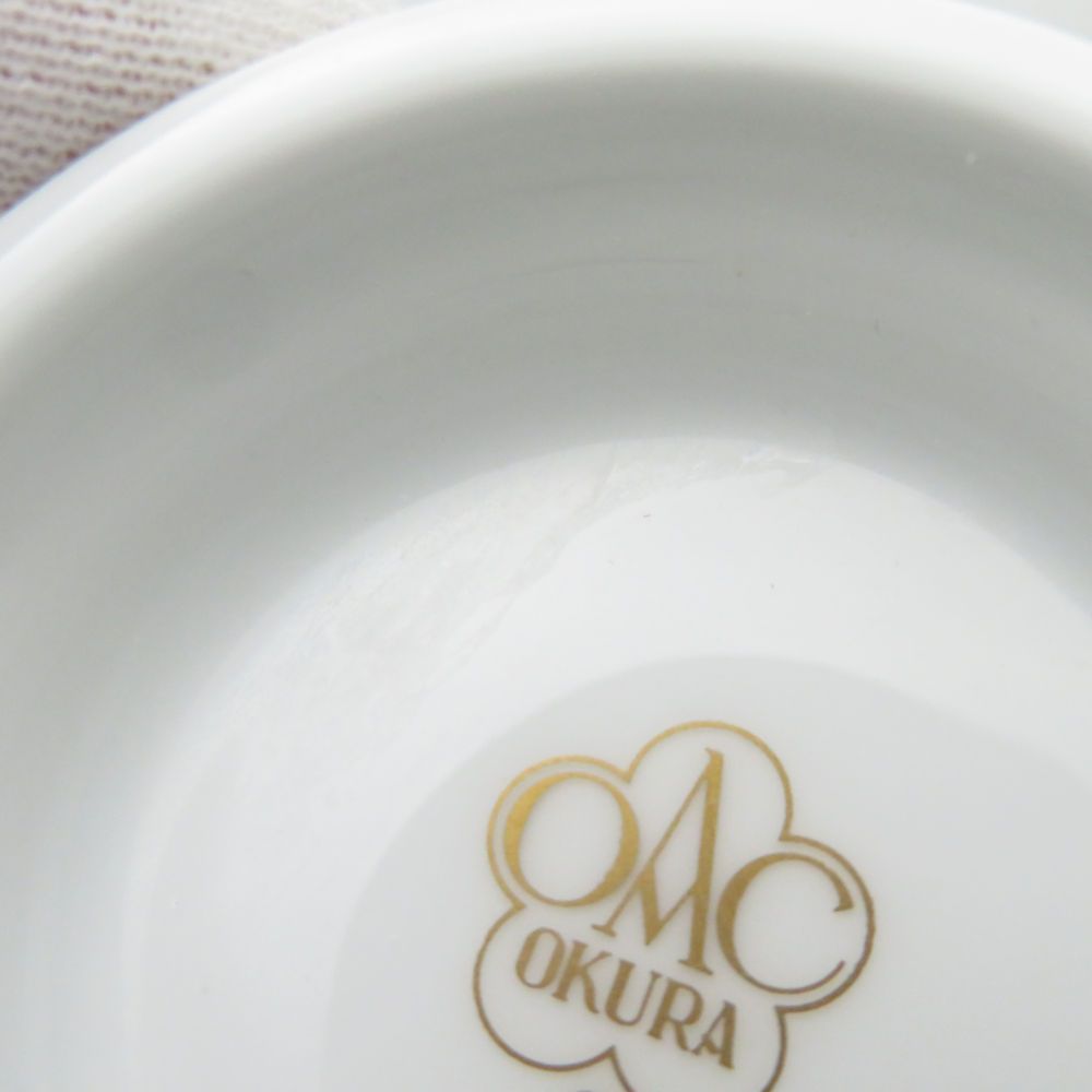 OKURA 大倉陶園 メイグリーン カップ＆ソーサー 2客 ペア ティー/コーヒー 6C SC10636A2 OKURA 大倉陶園 メイグリーン カップ＆ソーサー 2客 ペア ティー