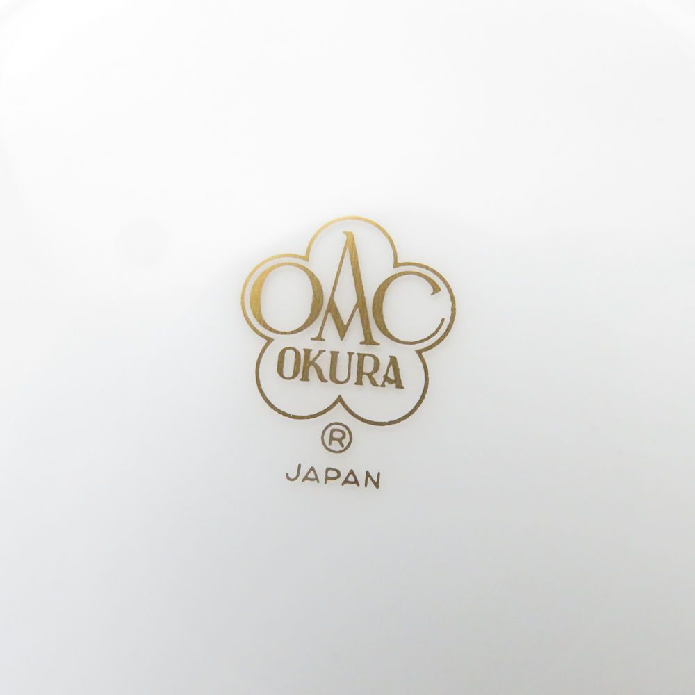 OKURA 大倉陶園 メイグリーン カップ＆ソーサー 2客 ペア ティー