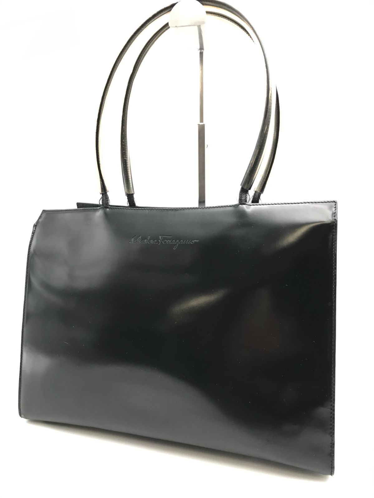 Salvatore Ferragamo フェラガモ トートバッグ BZ・21 パテント 