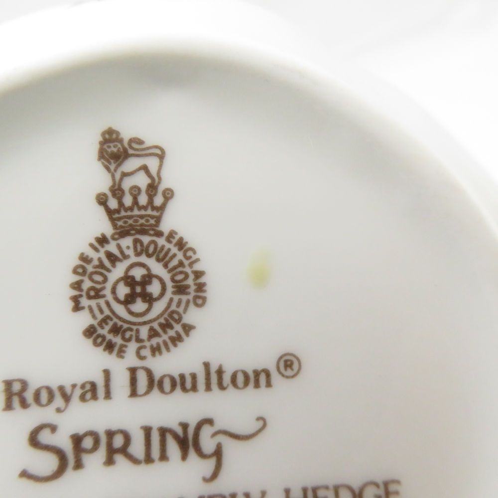 美品 ROYAL DOULTON ロイヤルドルトン ブランブリーヘッジ SPRING