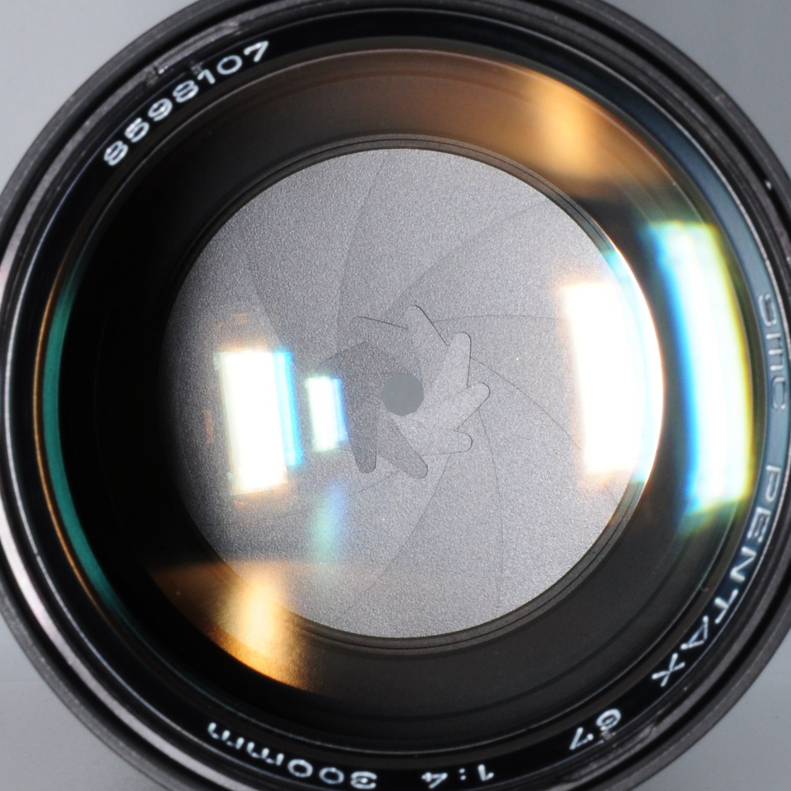 点カビありお値引き価格【ペンタックス】SMC PENTAX 67 300mm F4 中判