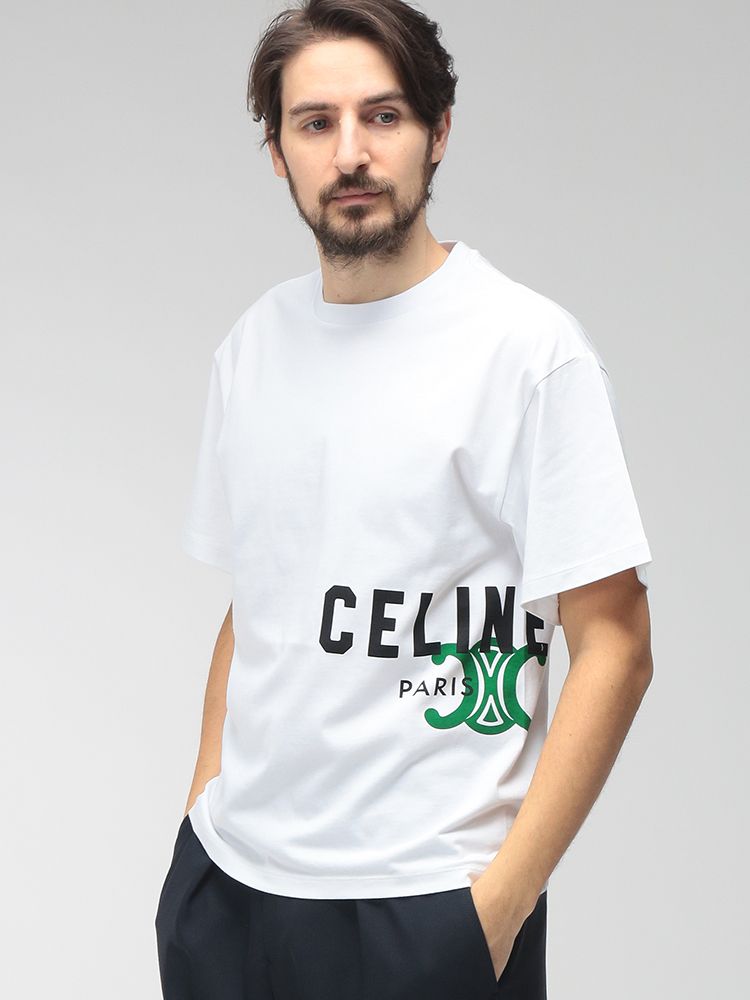 CELINE (セリーヌ) メンズ Tシャツ 半袖