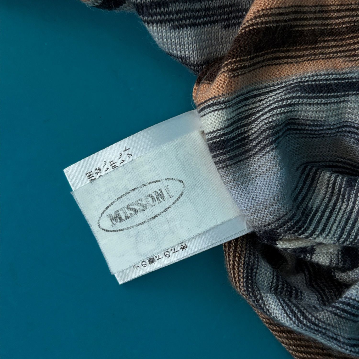 1664 MISSONI ミッソーニ 最高級 カシミヤ シルク Vネック ニット