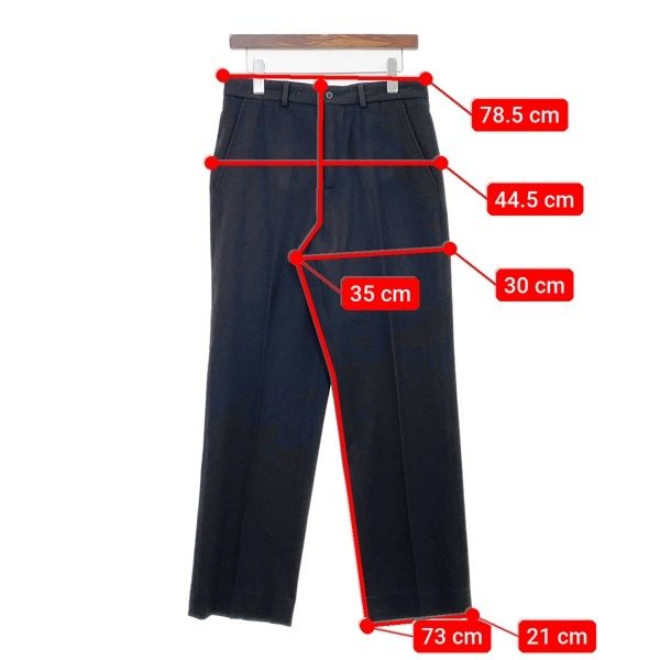 【美品】シュプリーム　スラックス　ロロピアーナ　Mサイズ相当　トラウザーズ　32 Supreme LoroPiana シュプリーム ロロピアーナ セットアップ メンズ