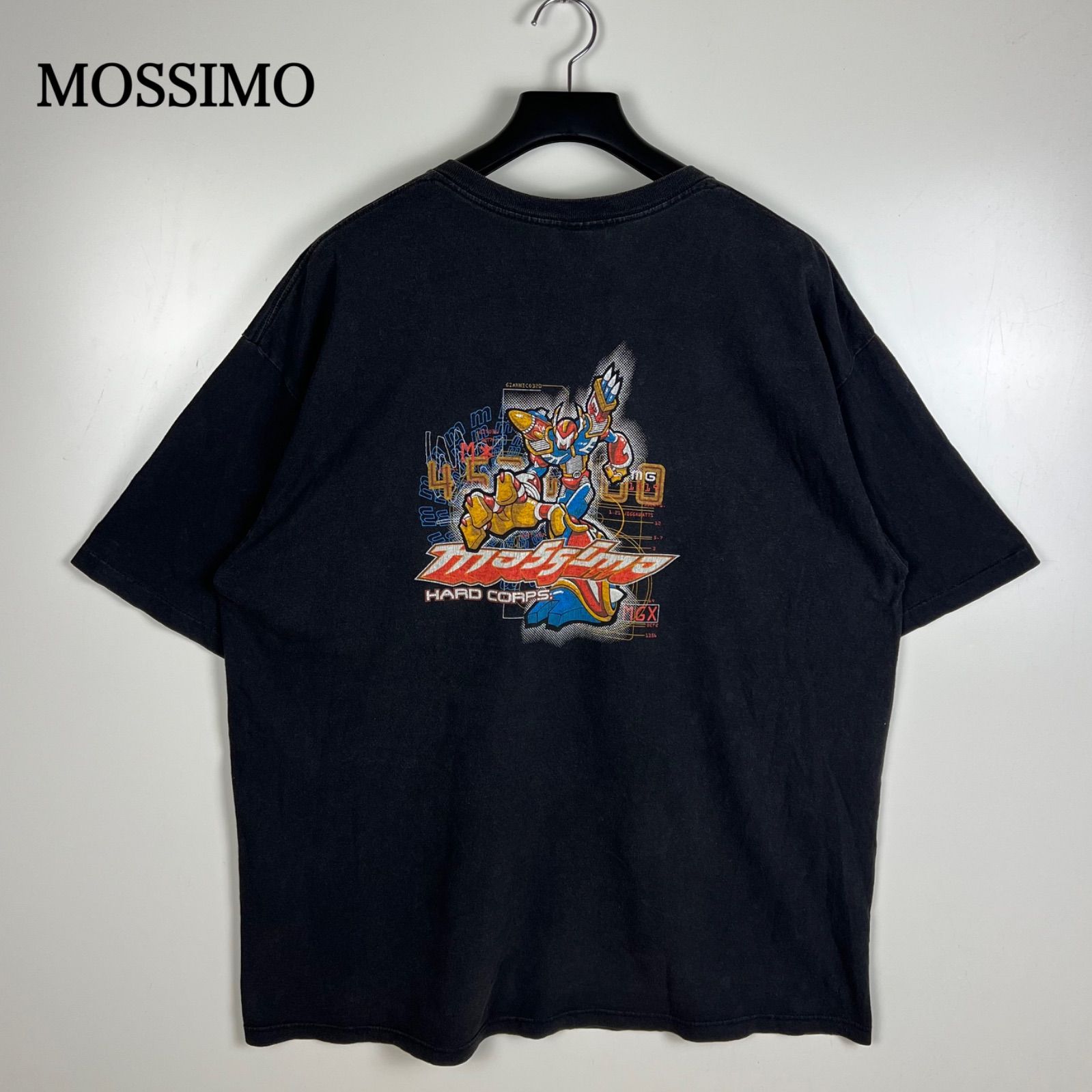 MOSSIMO 90s USA vintage ROCKMAN motif Tee XL モッシモ ヴィンテージ