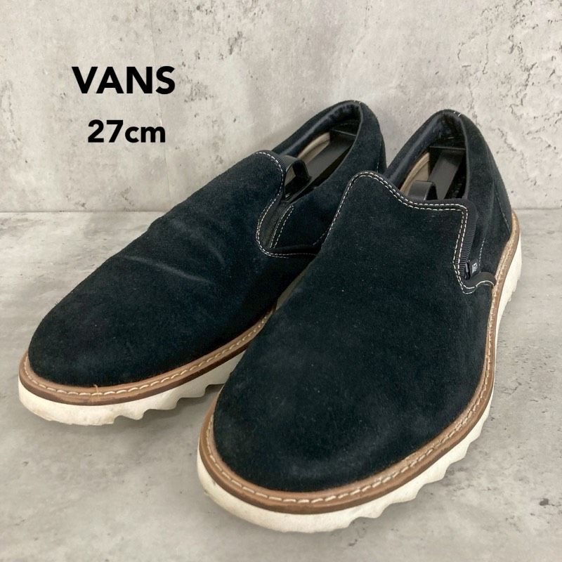 VANS バンズ V3561S スリッポン スエード 厚底 シャークソール 