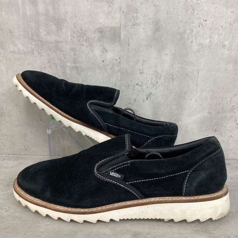 VANS バンズ V3561S スリッポン スエード 厚底 シャークソール 
