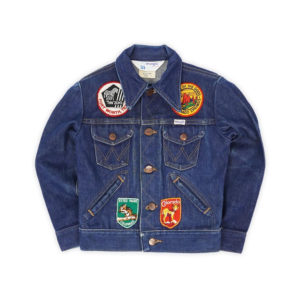 80s Wrangler ヴィンテージ デニム ジャケット USA製 ラングラー