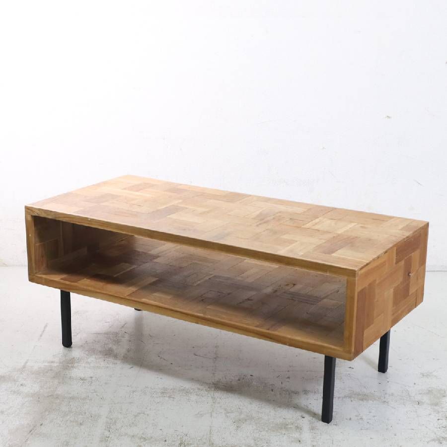 ACME FURNITURE TROY トロイ コーヒーテーブル 幅90cm チーク古材