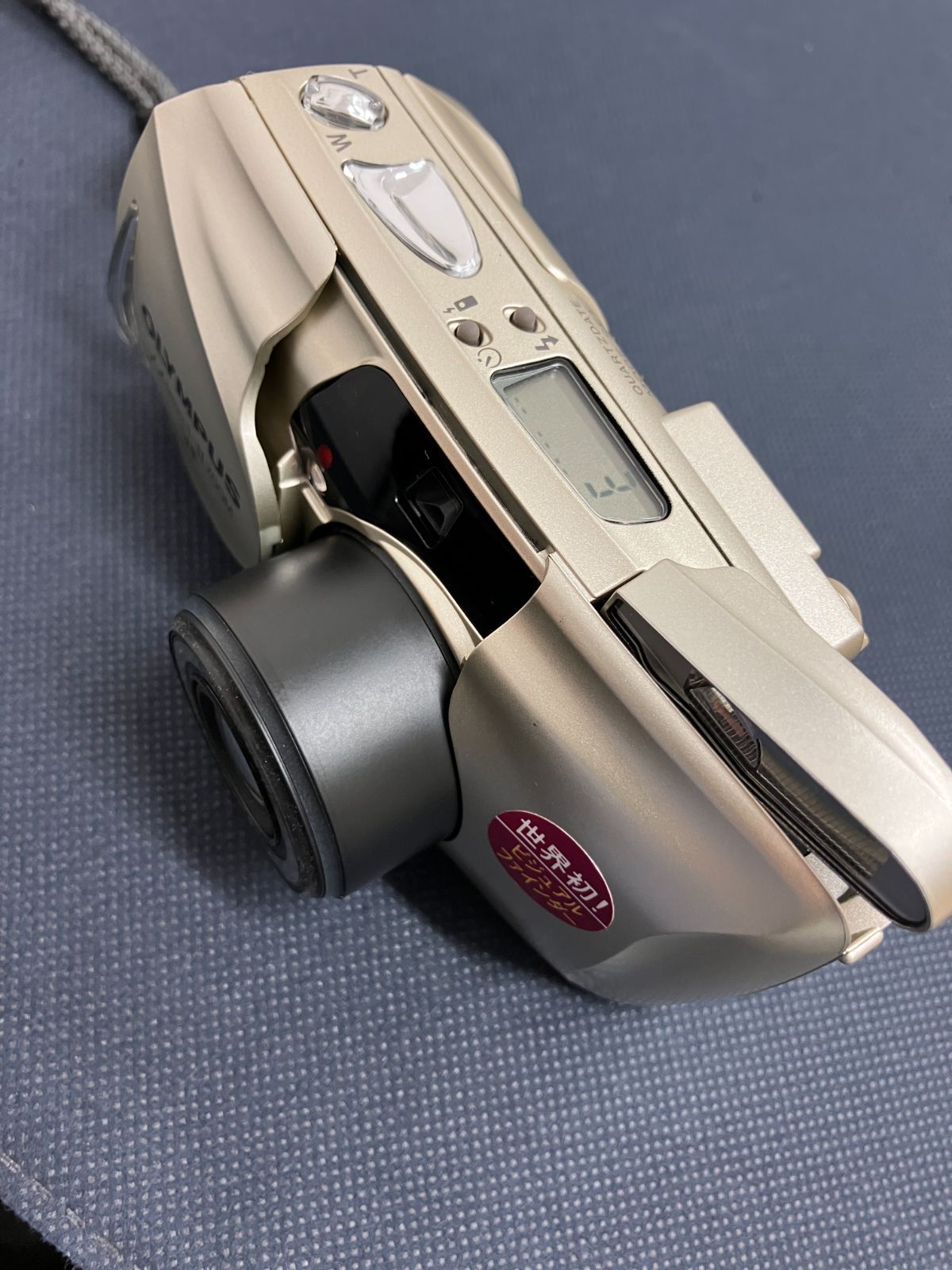 動作確認済】OLYMPUS μ-II ZOOM VF ミュー フィルムカメラ - メルカリ