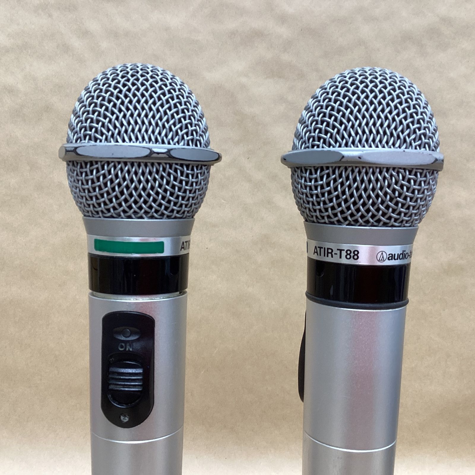 2本セット】 audio-technica 赤外線ワイヤレスハンドヘルドマイク ATIR